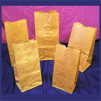 Brown Kraft Grocery Bags