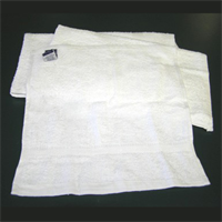 NEW WHITE TOWELS 20"X20"-24"X24" WIPERS