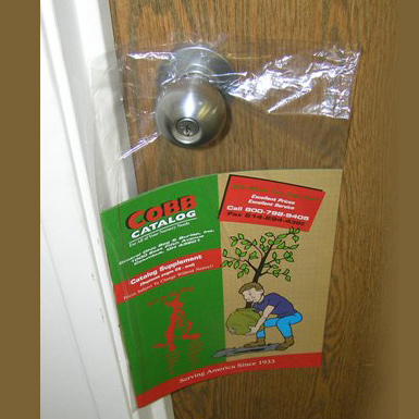 9 X16 Hanging Doorknob Bags
