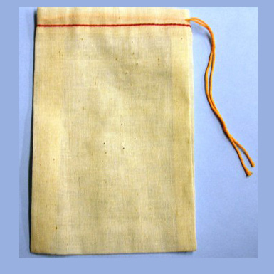 3"X4" COTTON DRAWSTRING PARTS BAGS