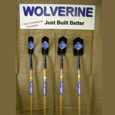 WOOD HANDLE TRENCHING SHOVELS